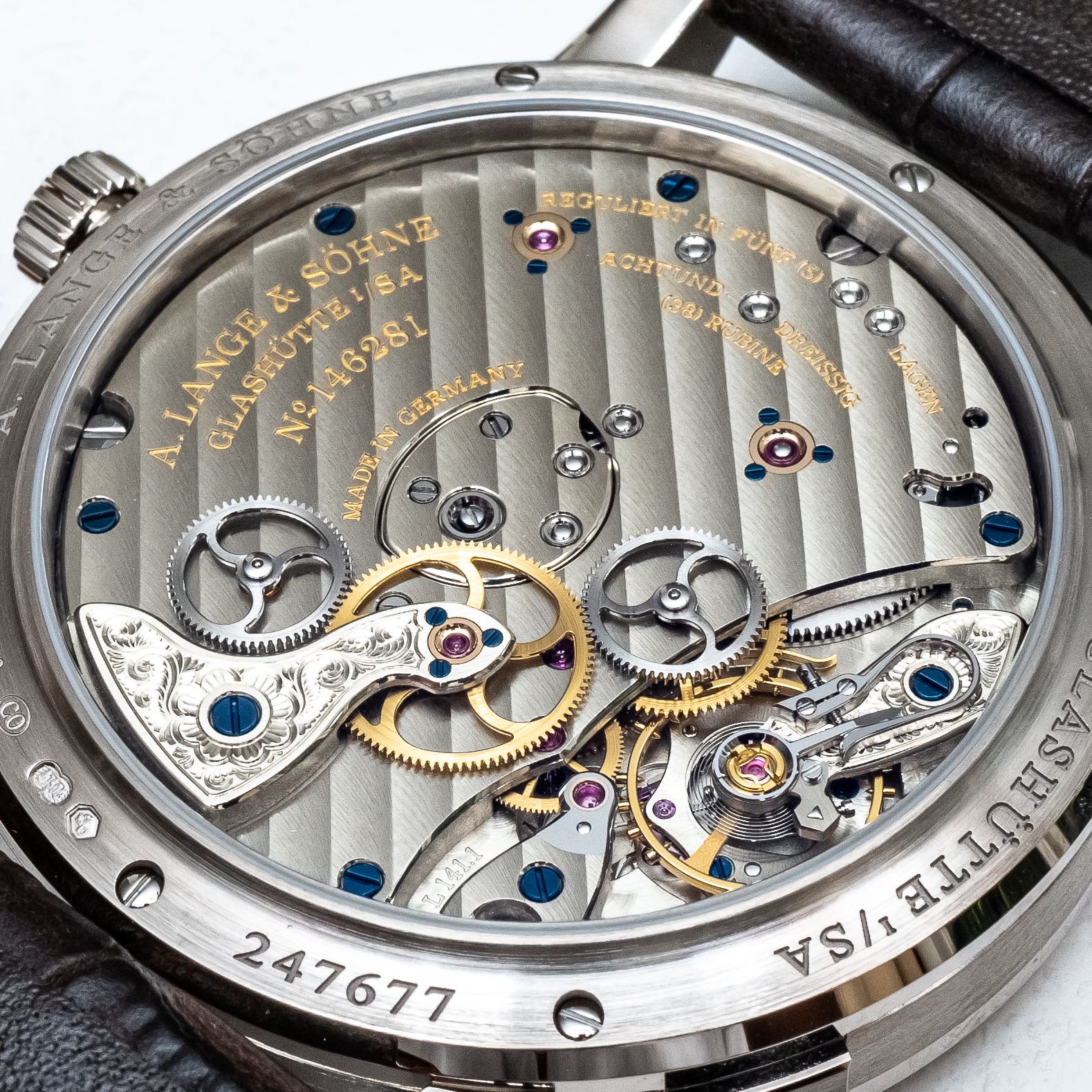 a lange & sohne lange 1 time zone